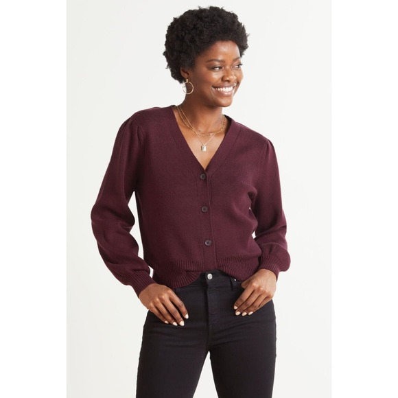 Design History Sweaters - Design History Brielle Puff Cardigan